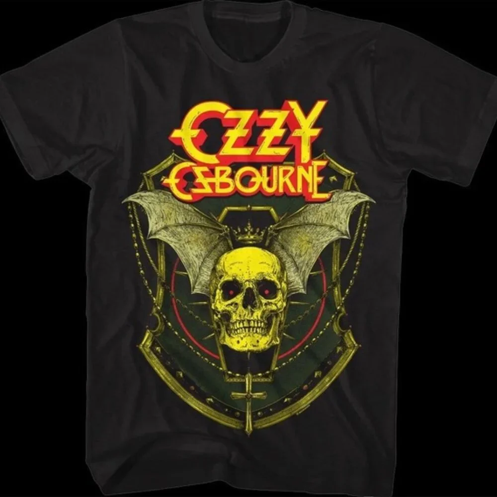 Crowned Skull Ozzy Osbourne Tee Shirt - Picture 1 of 4